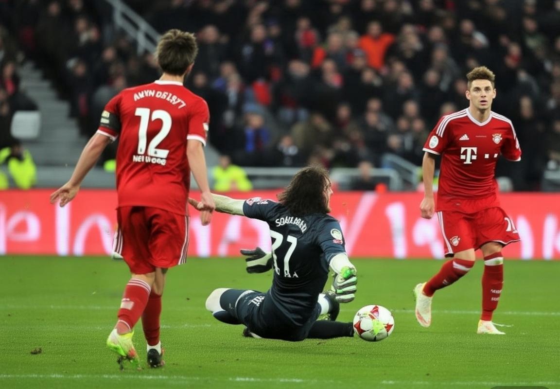 阿森纳3-1拜仁慕尼黑，欧冠1/4决赛角球战术发威，诺伊尔失误葬送好局