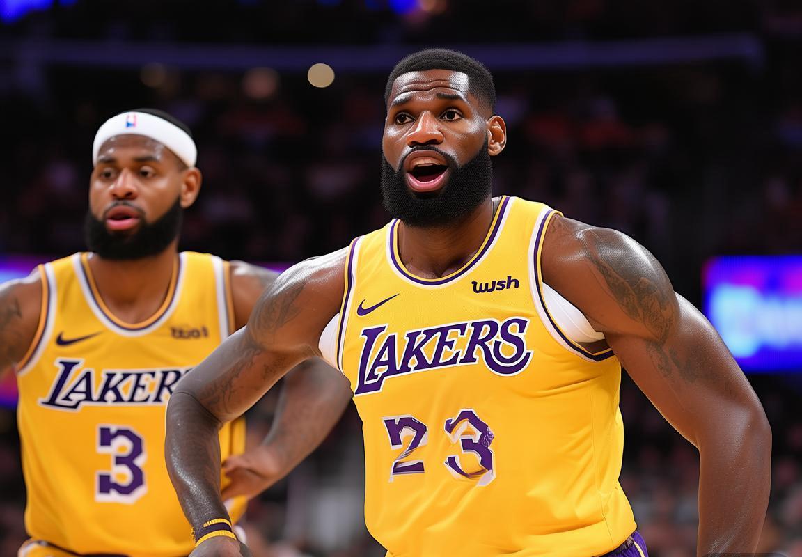 湖人防守效率下滑根源：詹姆斯防守短板、戴维斯补防消耗与拉塞尔防守对抗不足成致命隐患